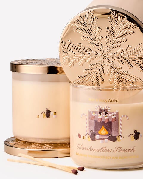 Marshmallow Fireside 3-Wick Candle
