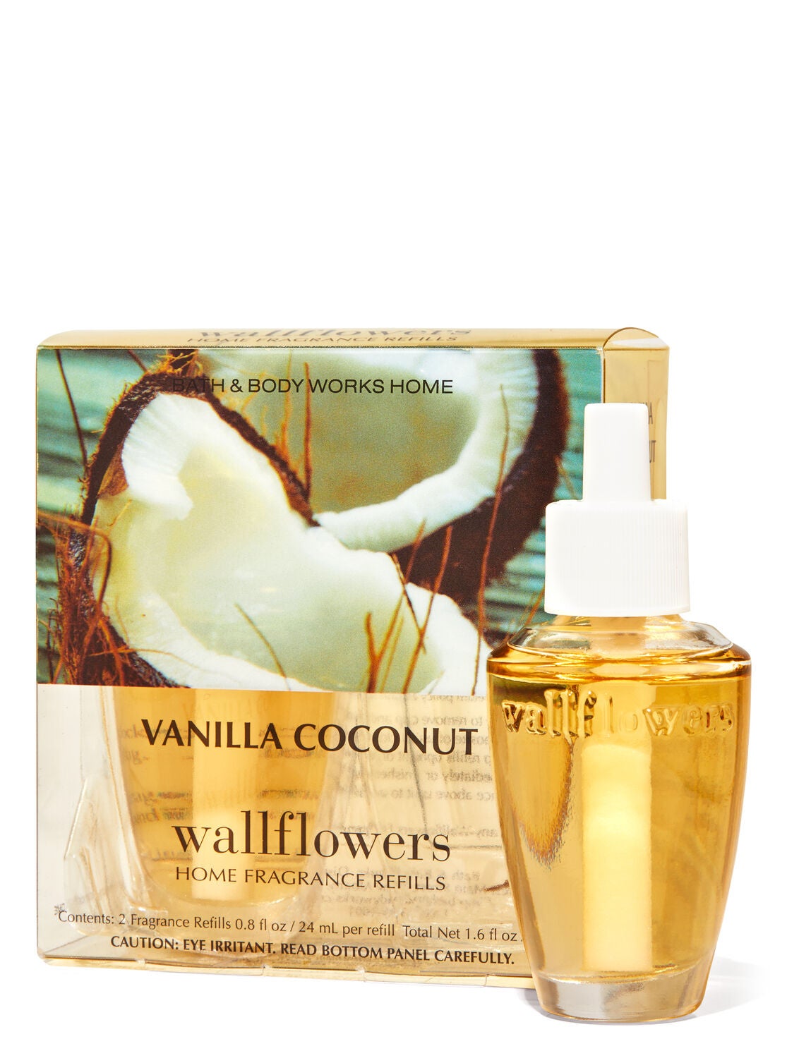 Vanilla Coconut Wallflowers Refills, 2-Pack - Bath And Body Works