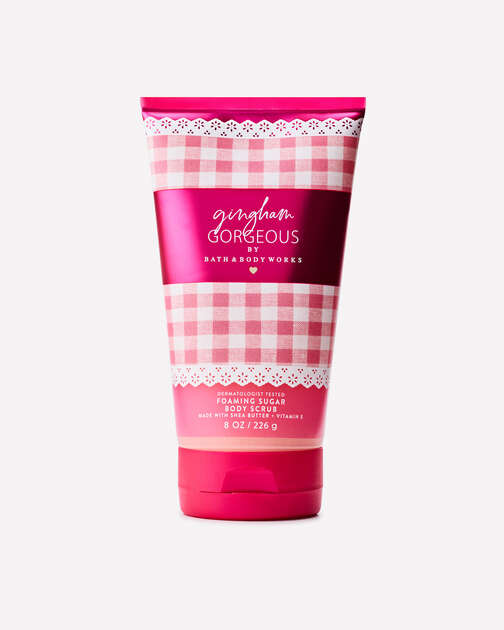 Gingham Gorgeous Foaming Sugar Body Scrub
