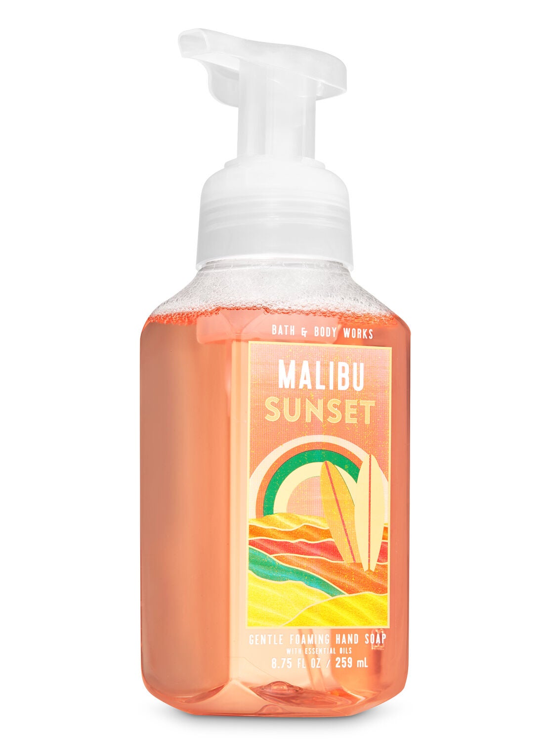 Malibu Sunset Gentle Foaming Hand Soap - Bath And Body Works