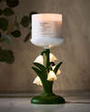 Snowdrop Dream Light-Up Pedestal 3-Wick Candle Holder