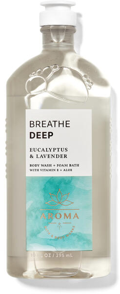 Eucalyptus Lavender Body Wash and Foam Bath
