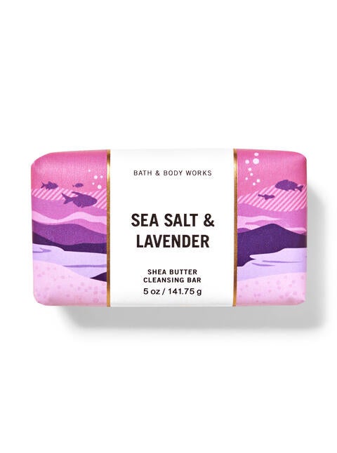Sea Salt & Lavender Shea Butter Cleansing Bar