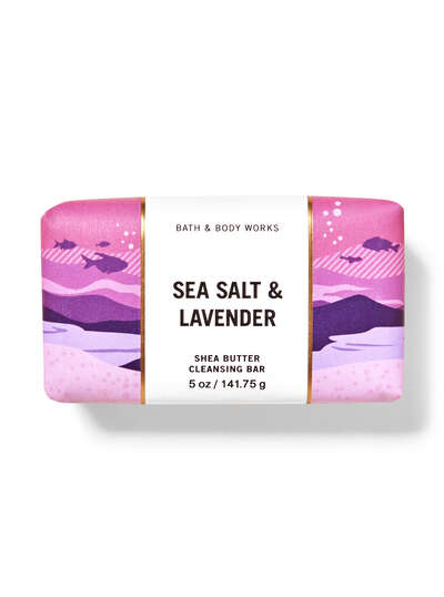 Sea Salt & Lavender Shea Butter Cleansing Bar