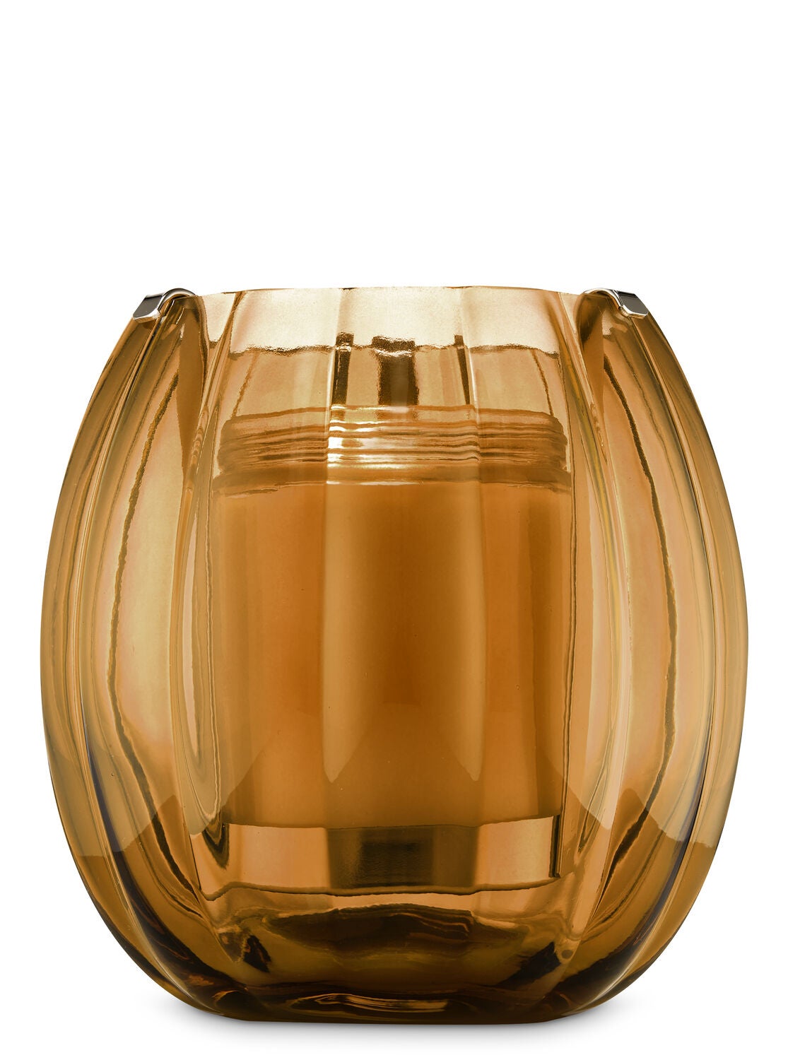 Amber Hurricane Single Wick Candle Holder - Bath And Body Works