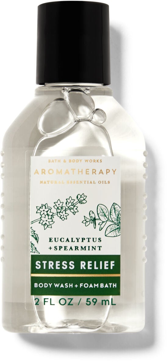 Eucalyptus Spearmint Travel Size Body Wash and Foam Bath