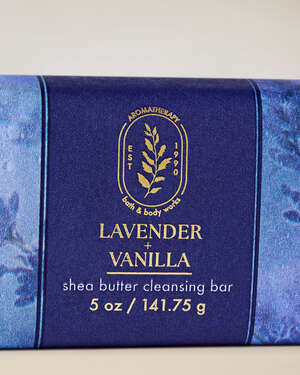 Lavender Vanilla Shea Butter Cleansing Bar