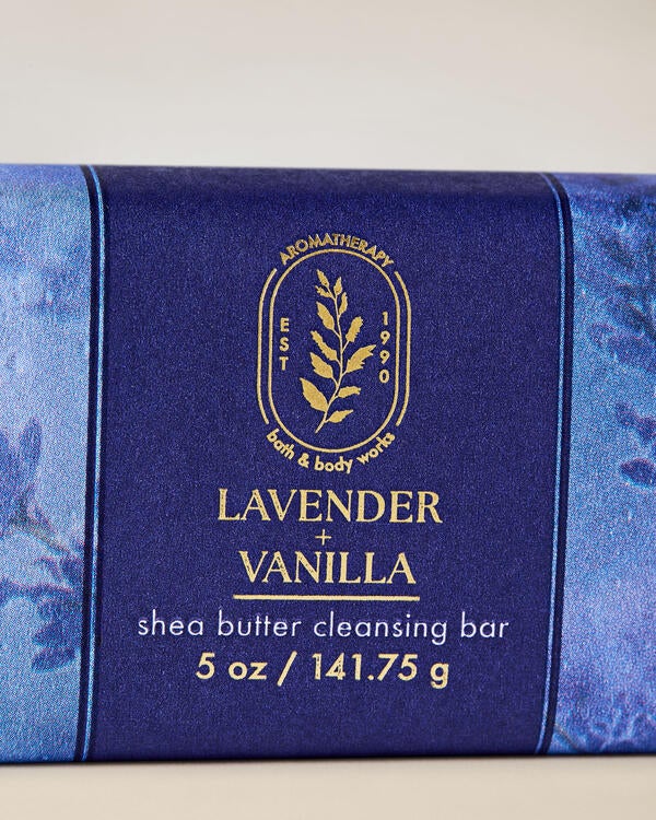 Lavender Vanilla Shea Butter Cleansing Bar