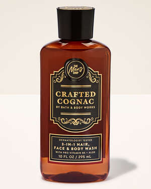Crafted Cognac 3-in-1 Hair, Face & Body Wash