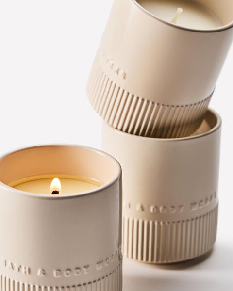 Santal + Amber Single Wick Candle