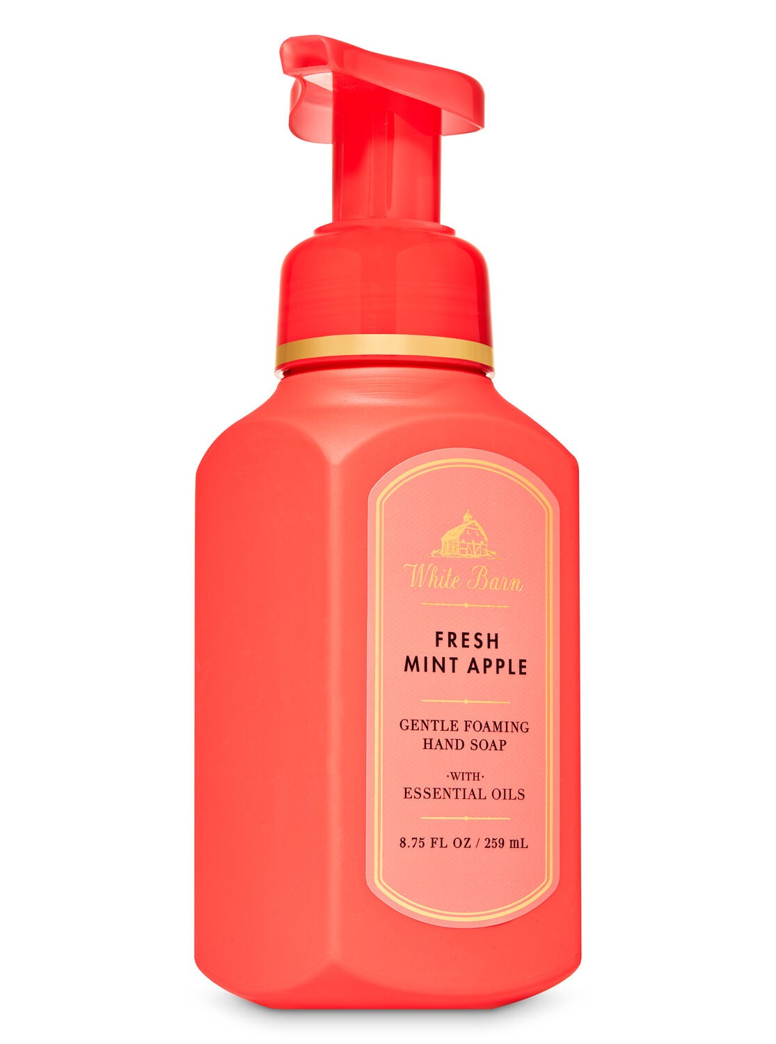 White Barn Fresh Mint Apple Gentle Foaming Hand Soap - Bath And Body Works