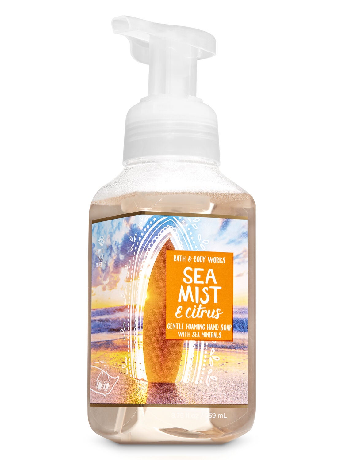 Sea Mist & Citrus Gentle Foaming Hand Soap - Bath And Body Works