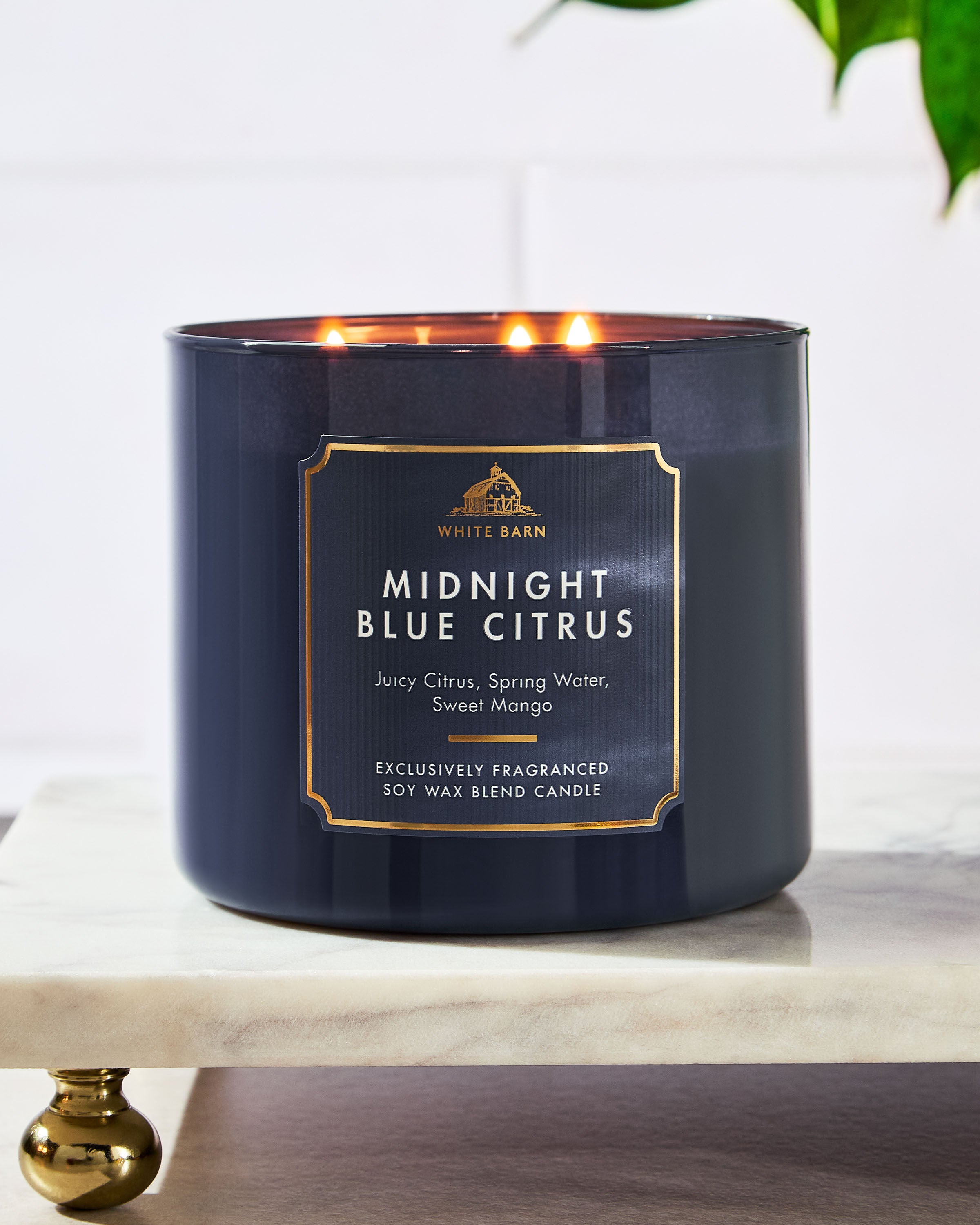 Midnight Blue Citrus 3-Wick Candle | Bath & Body Works