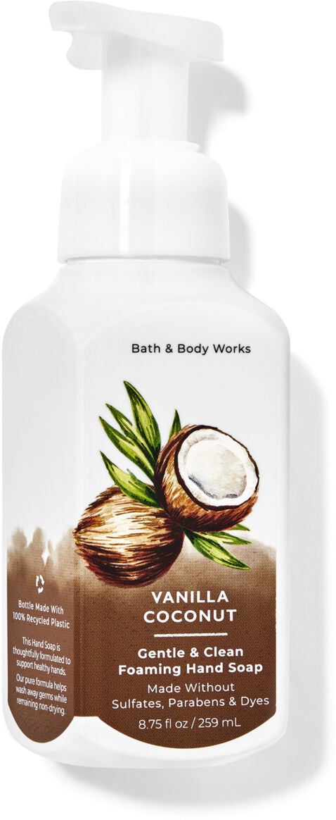 Vanilla Coconut Gentle &amp;amp; Clean Foaming Hand Soap