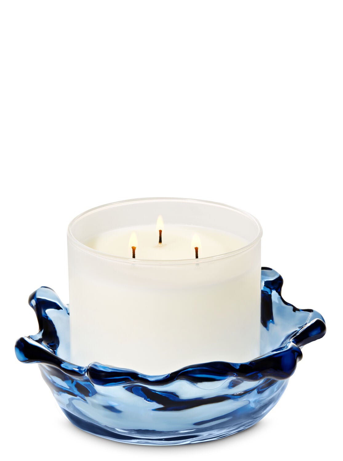 Wave 3 Wick Candle Holder Bath Body Works