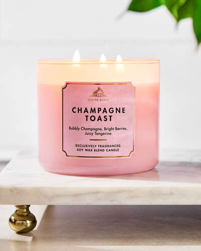Champagne Toast 3-Wick Candle