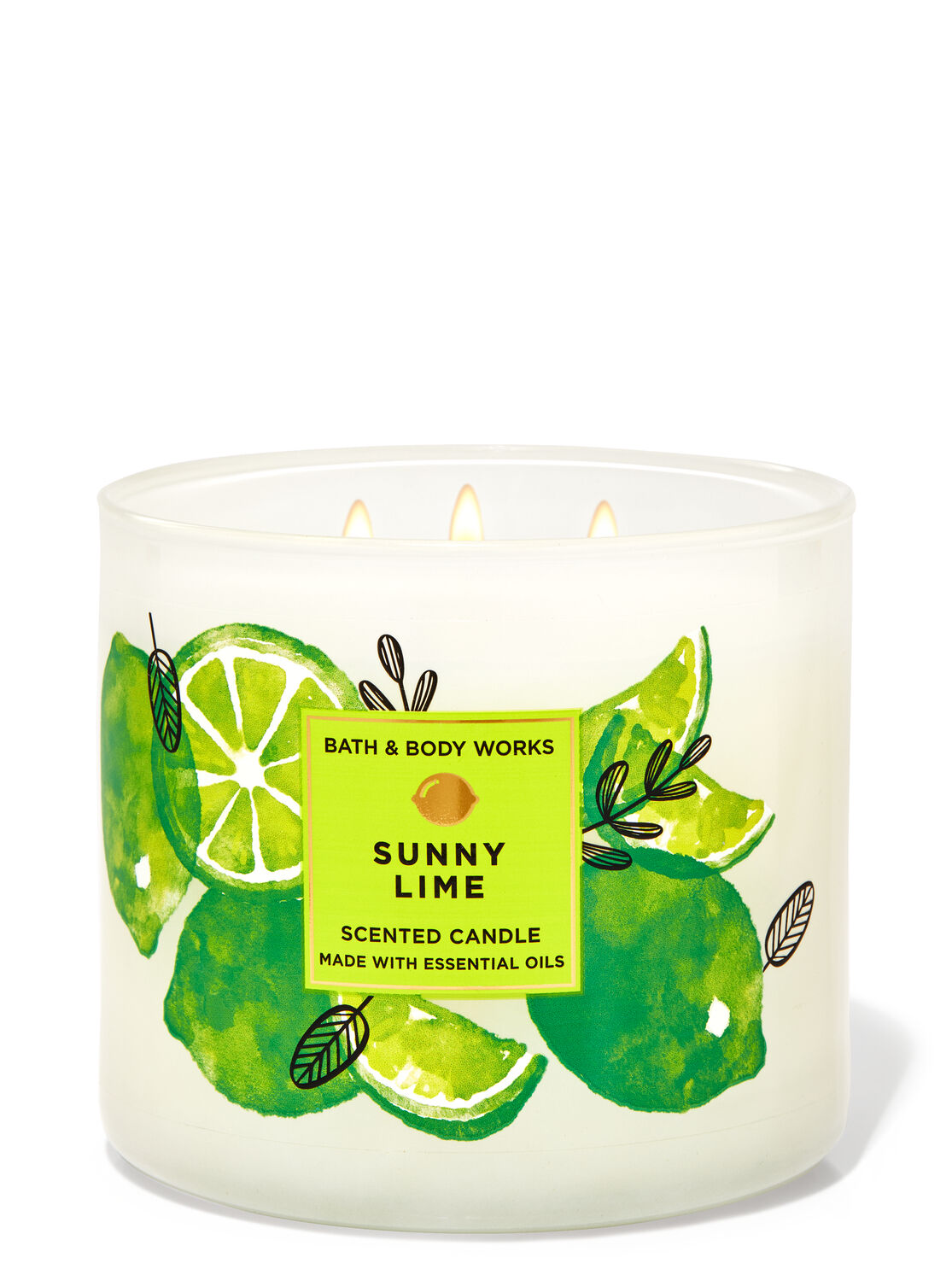 Sunny Lime 3-Wick Candle