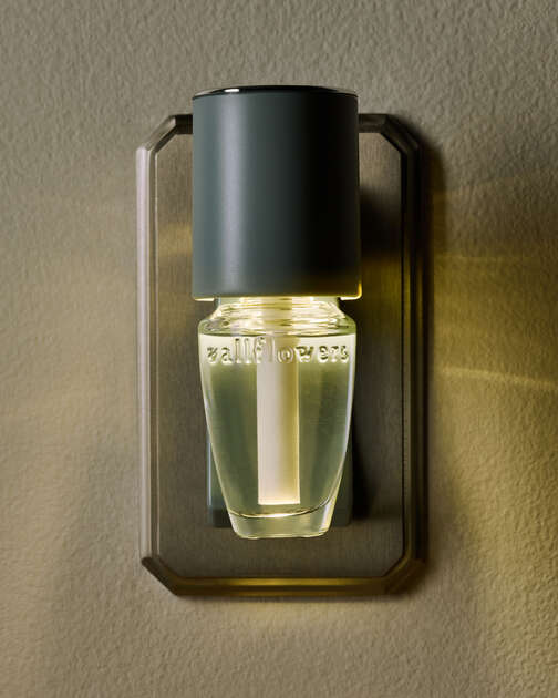 Light Blue Cylinder Scent Control™ Nightlight Wallflowers Fragrance Plug
