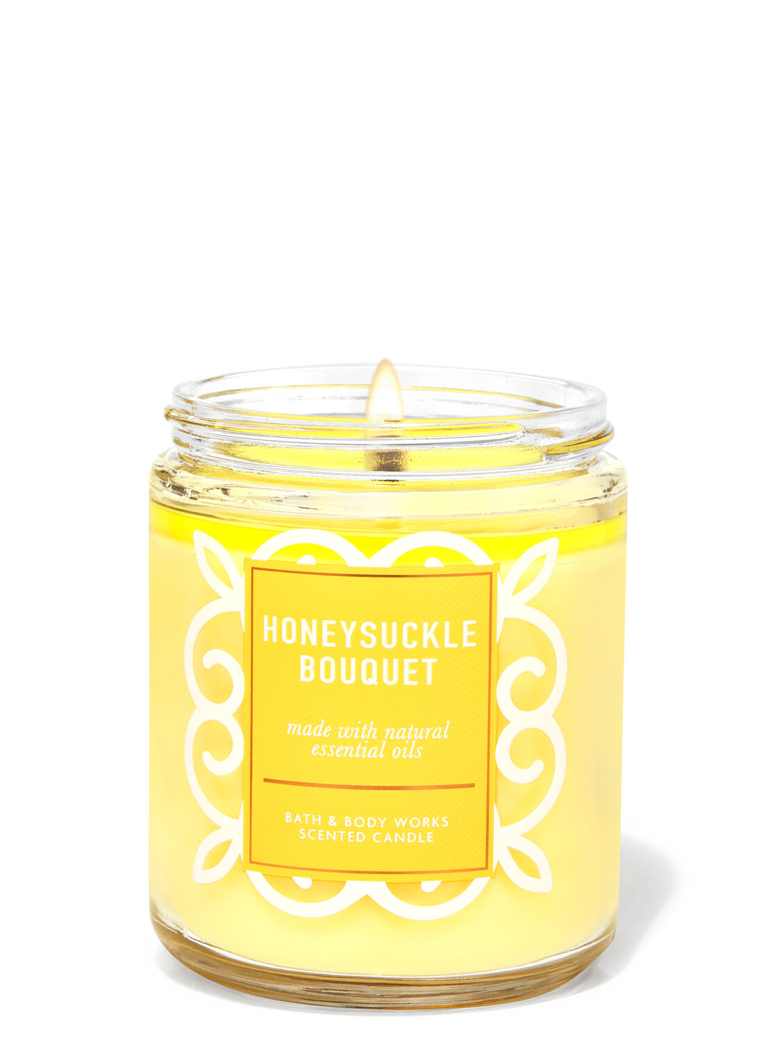 Honeysuckle Bouquet Single Wick Candle