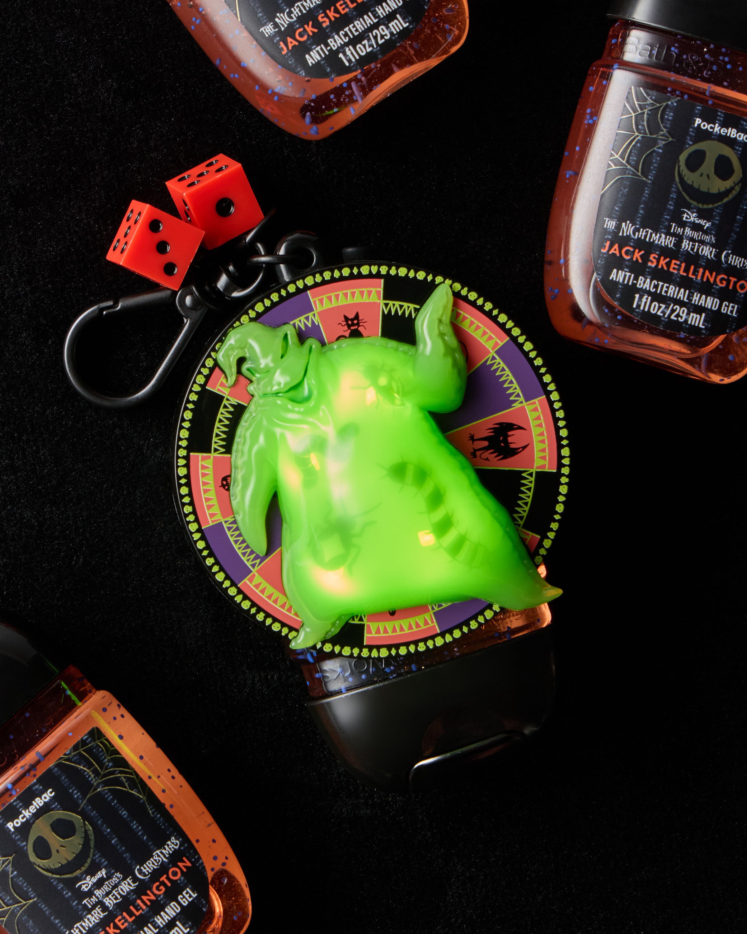 【未開封/蓄光】CURE mini SPOOKY BOOGIE + GEE 限定 Light-Up Oogie Boogie PocketBac Holder | Bath & Body Works