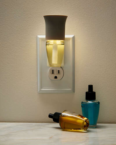 Gray Flare Nightlight Wallflowers Fragrance Plug