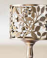 Dogwood Pedestal 3-Wick Candle Holder