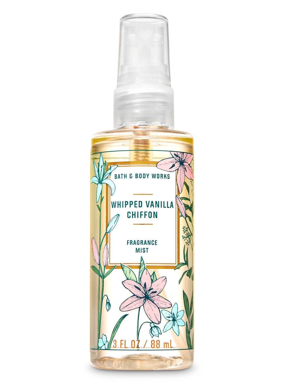 Whipped Vanilla Chiffon Travel Size Fine Fragrance Mist - Bath And Body Works
