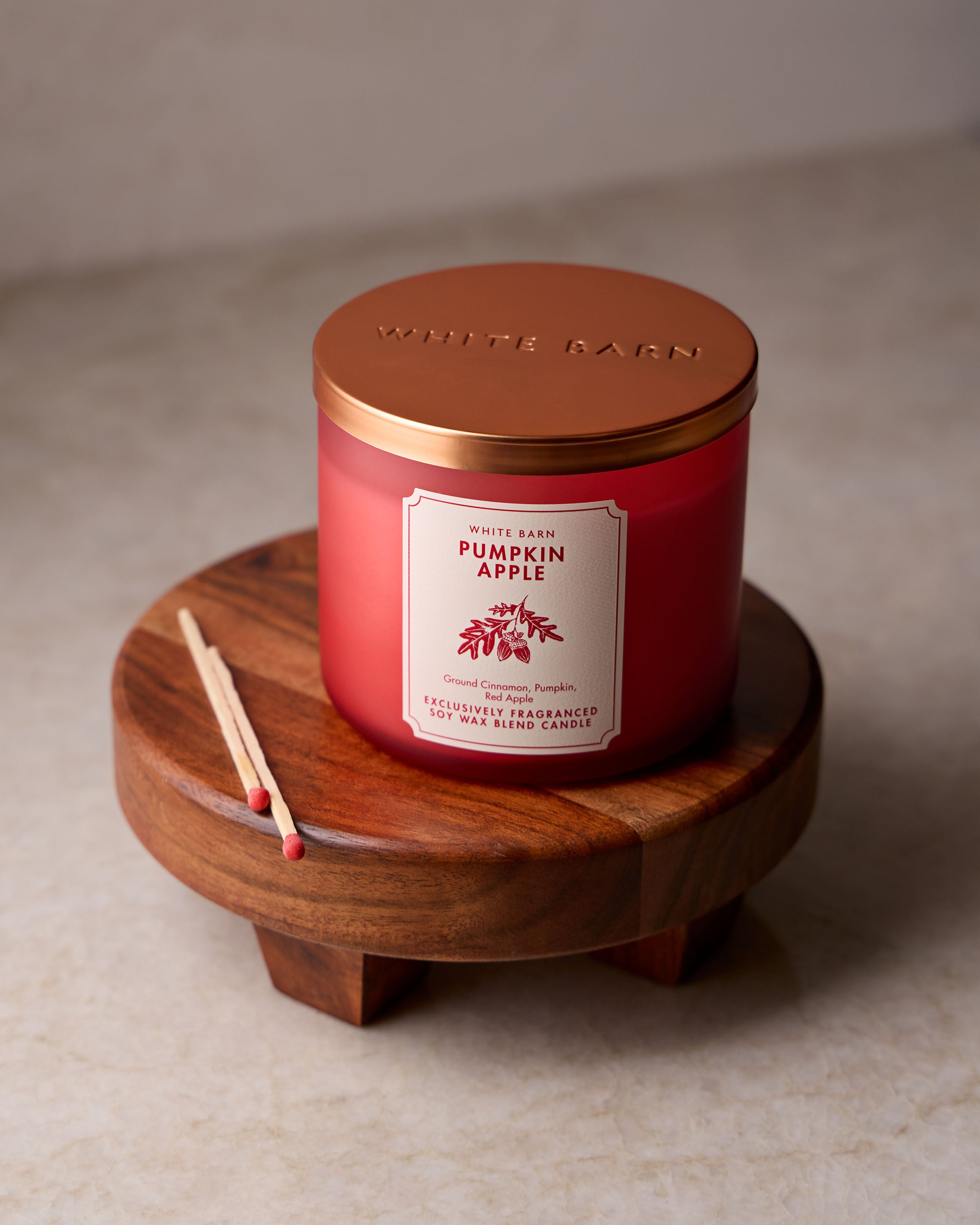 Bath & Body Works Pumpkin Apple Candle - Thumbnail 3