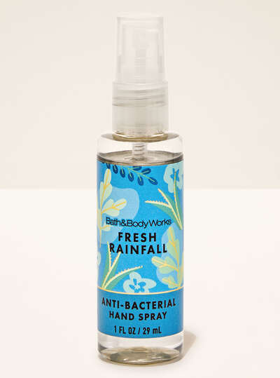 Fresh Rainfall Hand Sanitizer Spray