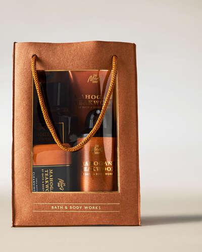 Mahogany Teakwood Gift Set