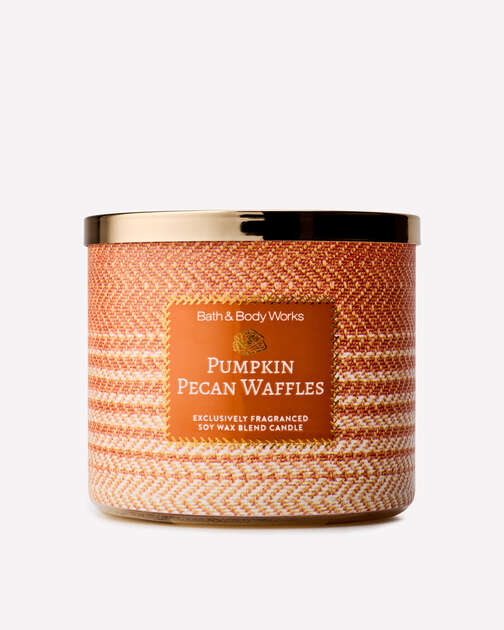 Pumpkin Pecan Waffles 3-Wick Candle