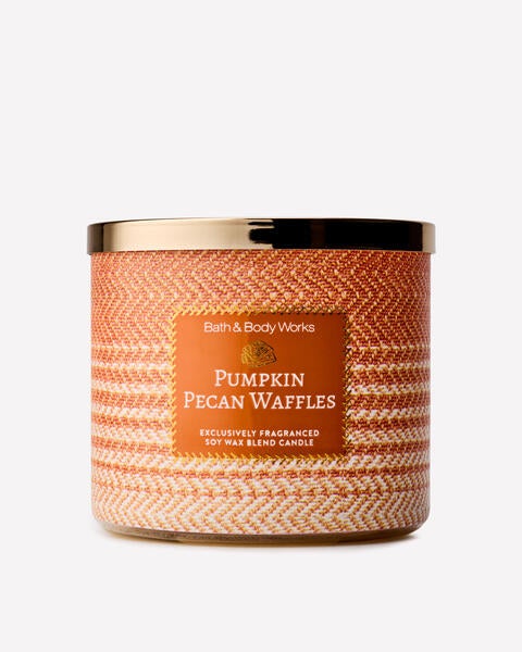 Pumpkin Pecan Waffles 3-Wick Candle