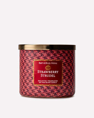 Strawberry Strudel 3-Wick Candle