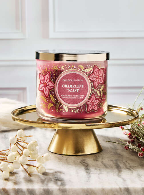 Champagne Toast 3-Wick Candle
