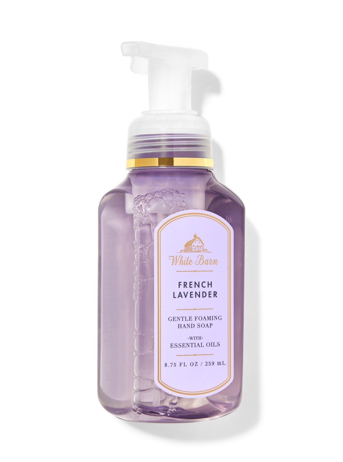 White Barn French Lavender Gentle Foaming Hand Soap