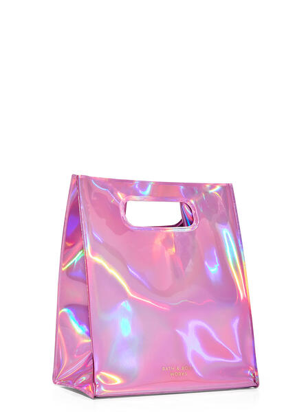 Bags, Nwt Hot Pink See Thru Plastic Speedy Purse
