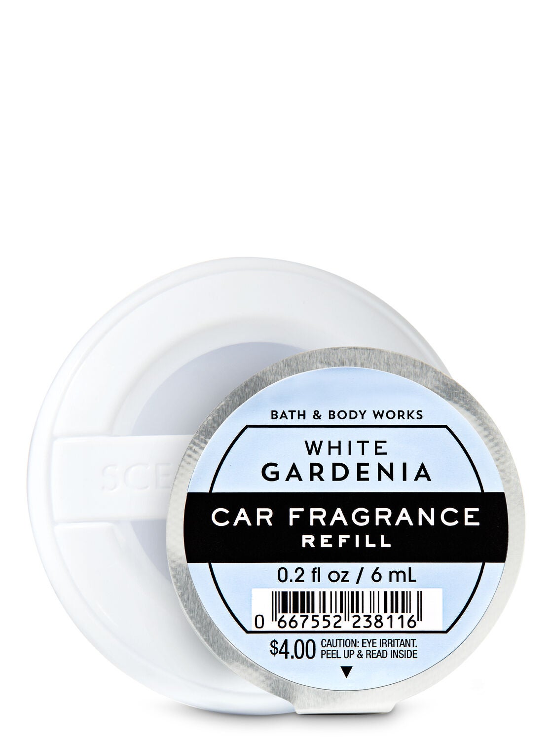 White Gardenia Car Fragrance Refill - Bath And Body Works