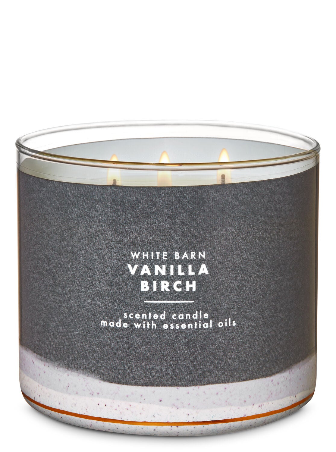 White Barn Vanilla Birch 3-Wick Candle - Bath And Body Works