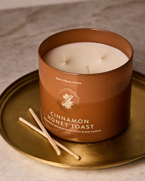 Cinnamon Honey Toast 3-Wick Candle
