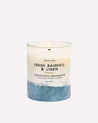 Fresh Rainfall & Linen Single Wick Candle