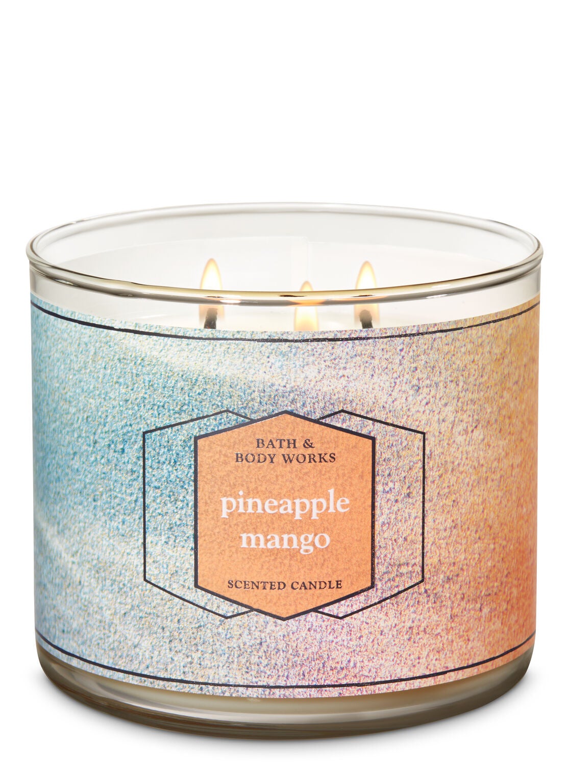 Pineapple Mango 3-Wick Candle - Bath And Body Works