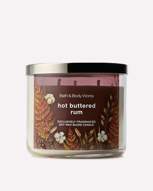 Hot Buttered Rum 3-Wick Candle