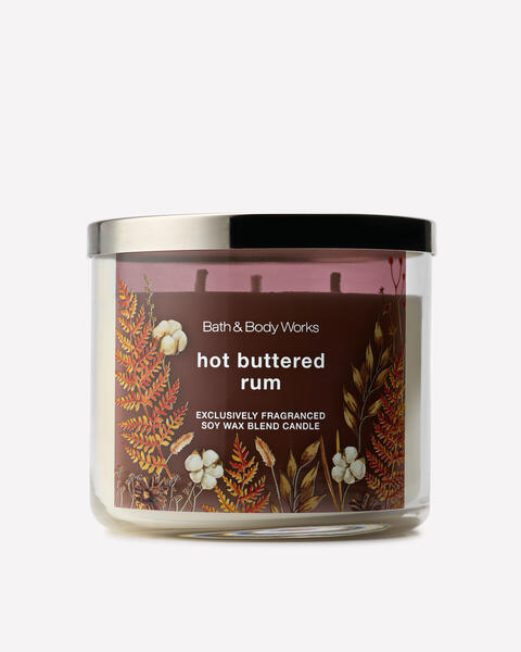 Hot Buttered Rum 3-Wick Candle
