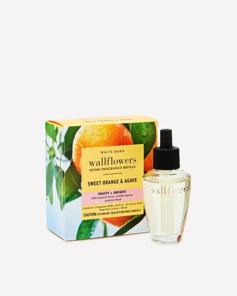 Sweet Orange & Agave Wallflowers Refills 2-Pack