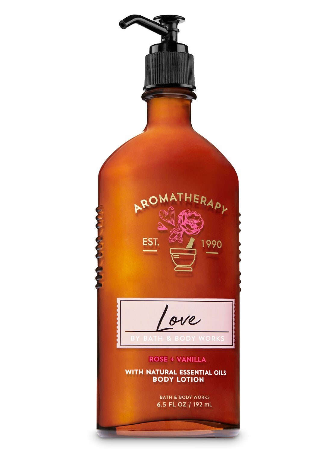 Rose Vanilla Body Lotion Aromatherapy Bath Body Works