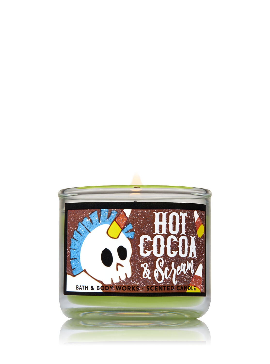 Hot Cocoa & Scream Mini Candle - Bath And Body Works