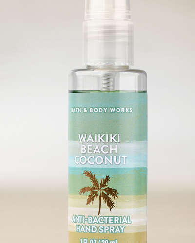 Waikiki Beach Coconut Hand Sanitizer Spray