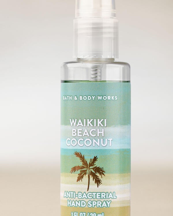 Waikiki Beach Coconut Hand Sanitizer Spray