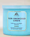 Sun-Drenched Linen 3-Wick Candle
