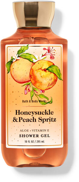 Honeysuckle &amp; Peach Spritz Shower Gel